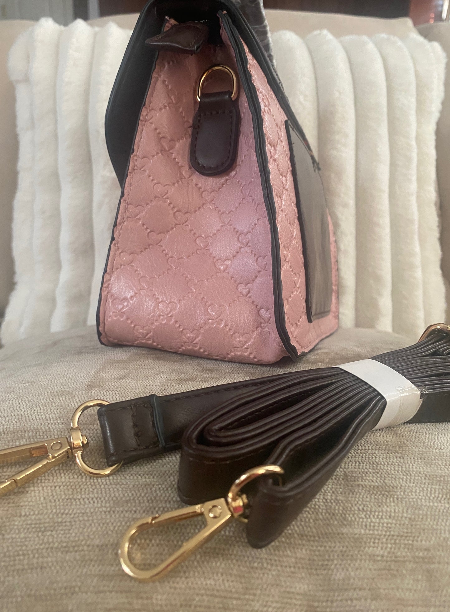 Rosewood Charm Purse