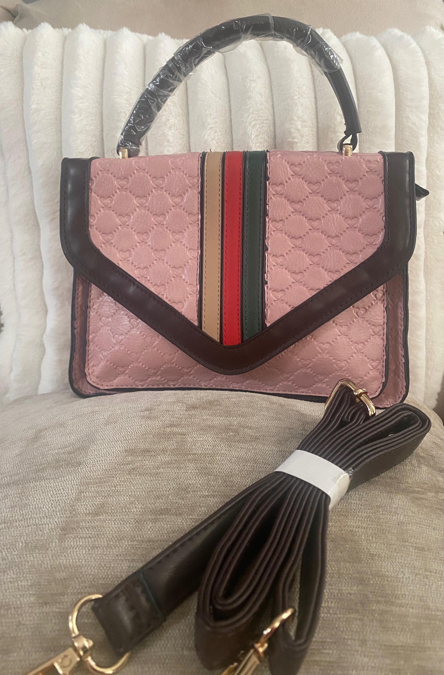 Rosewood Charm Purse
