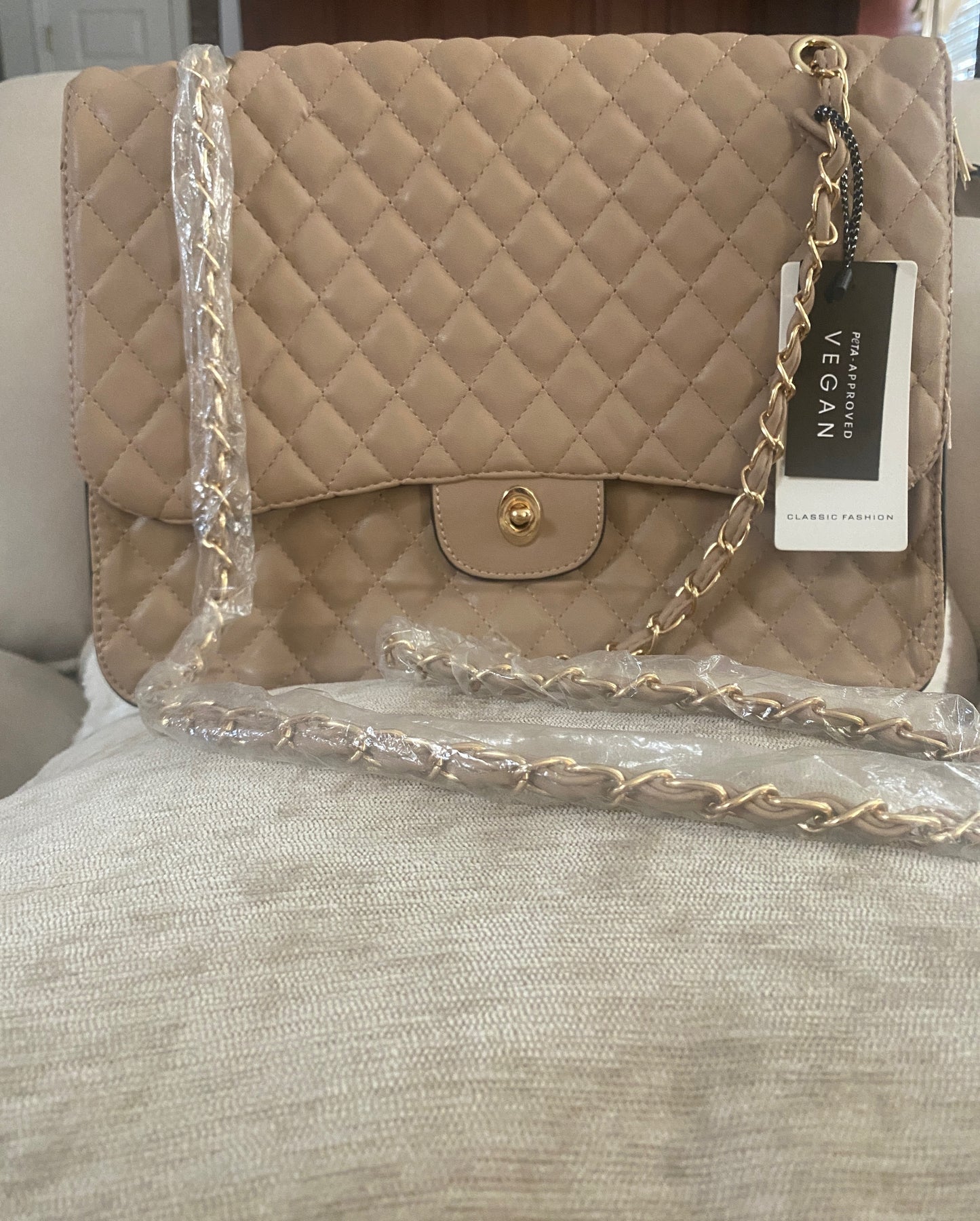 Champagne Glow Purse